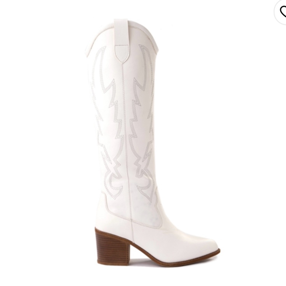 White Cowboy Boots